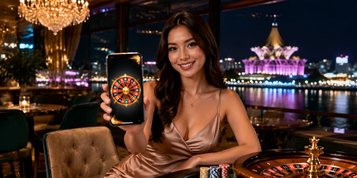 Meja roulette gaya Malaysia di Kuching pada platform kasino 187